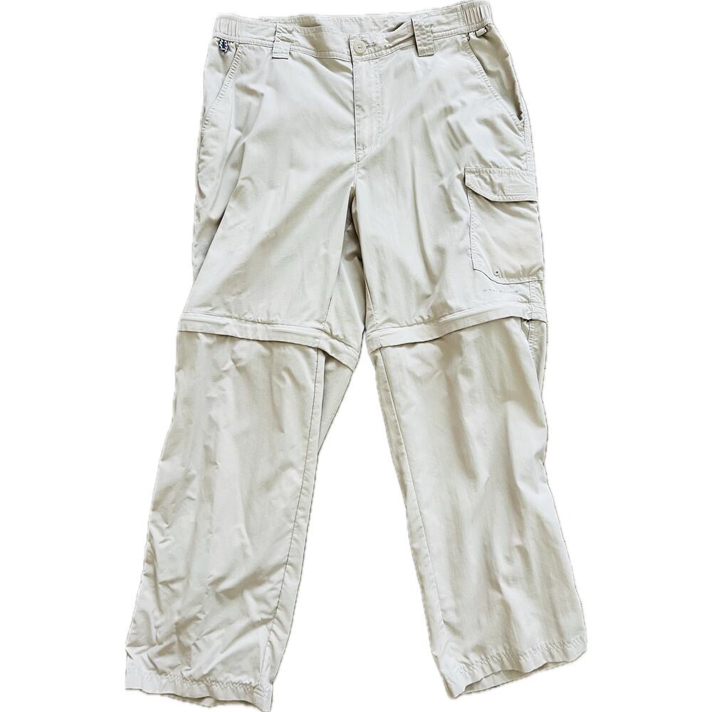 Columbia Women's Zip-Off Hiking Pants Outdoor Convertible Shorts 32W 32L
